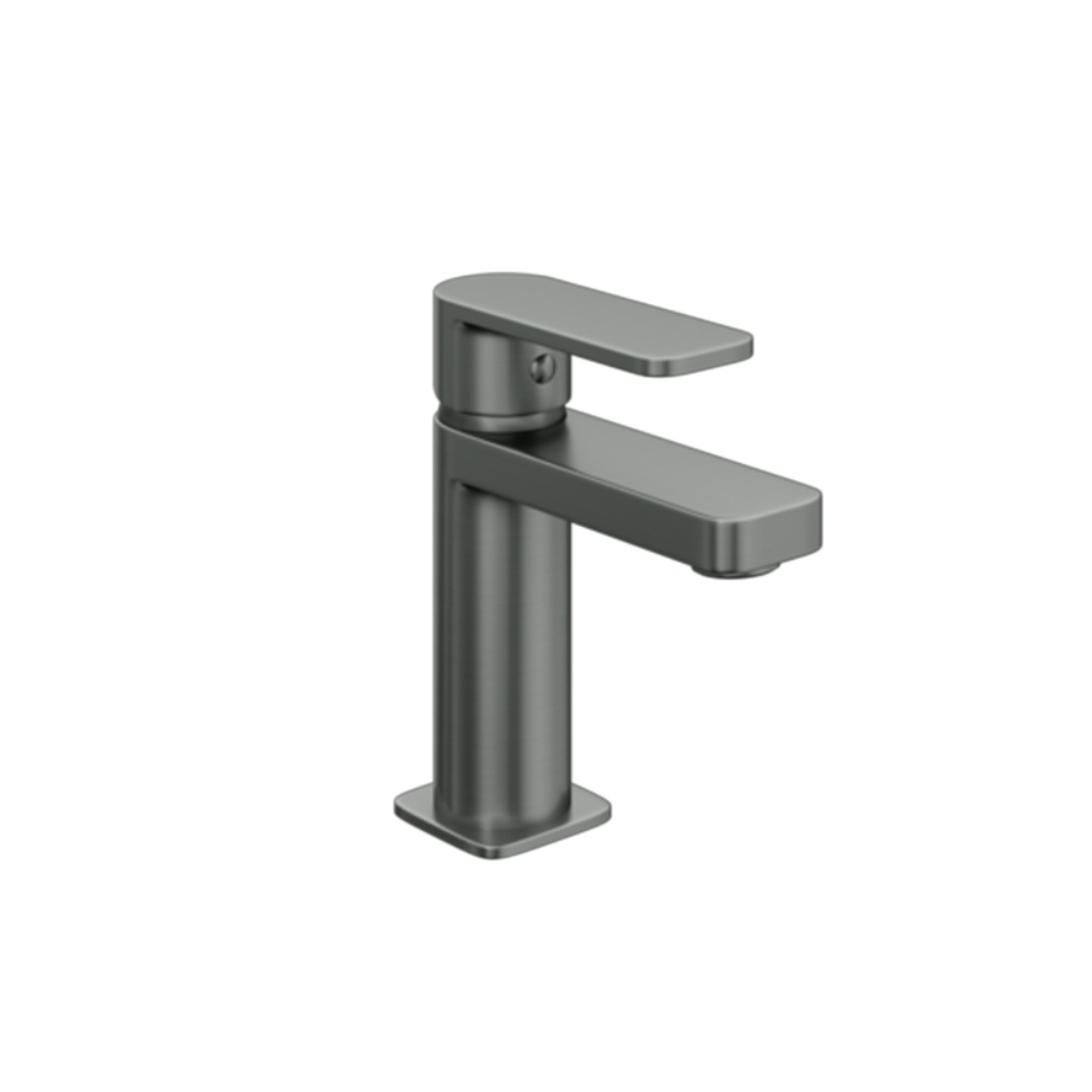 Product Cut out image of the Abacus Edge Anthracite Mini Mono Basin Mixer
